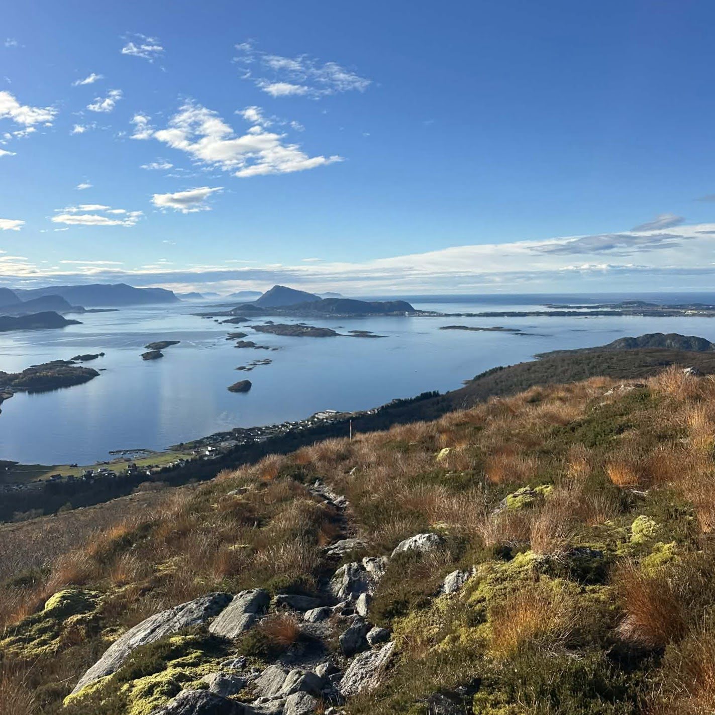 View from S&oslash;vikvarden towards &Aring;lesund